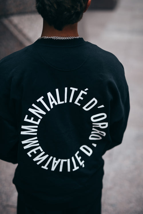 Circle Crewneck Black