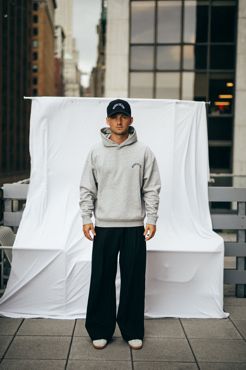Circle Hoodie Grey