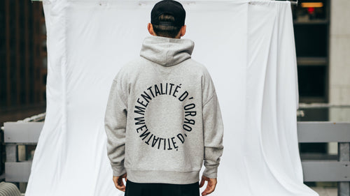 Circle Hoodie Grey