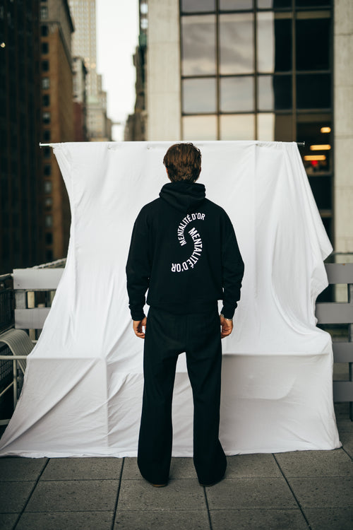 Curve Hoodie Black
