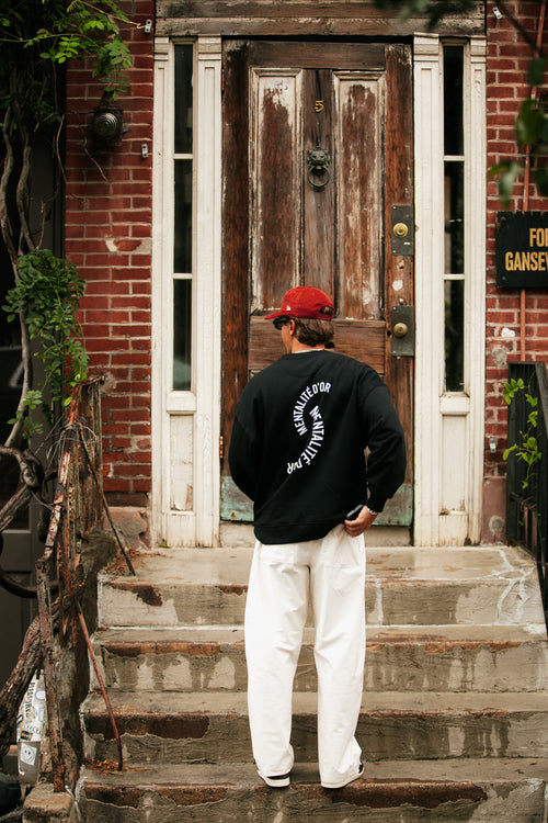Curve Crewneck Black